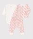 3er-Baby-Set aus Bio-Baumwolle mit Hawaiimuster