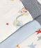 3er-Set Kinder-Boxershorts aus Baumwolle mit Sternenmotiven variante 1