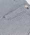 Kinderhose aus gestreiftem Baumwoll-Canvas für Jungen blau MEDIEVAL/weiss MARSHMALLOW