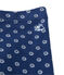 Bedruckte Baby-Mädchen-Leggings blau MEDIEVAL/weiss MULTICO