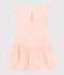 Ärmelloses Baby-Strickkleid für Mädchen rosa FLEUR/rosa COPPER