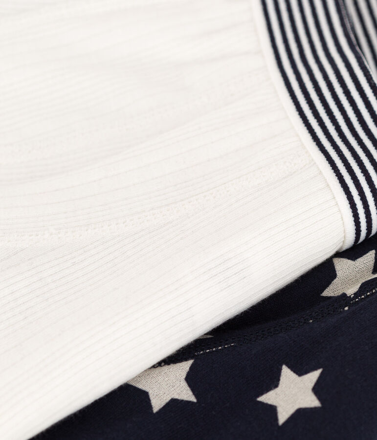 2er-Set Boxershorts aus Baumwolle mit Sternchen f&uuml;r Jungen variante 1