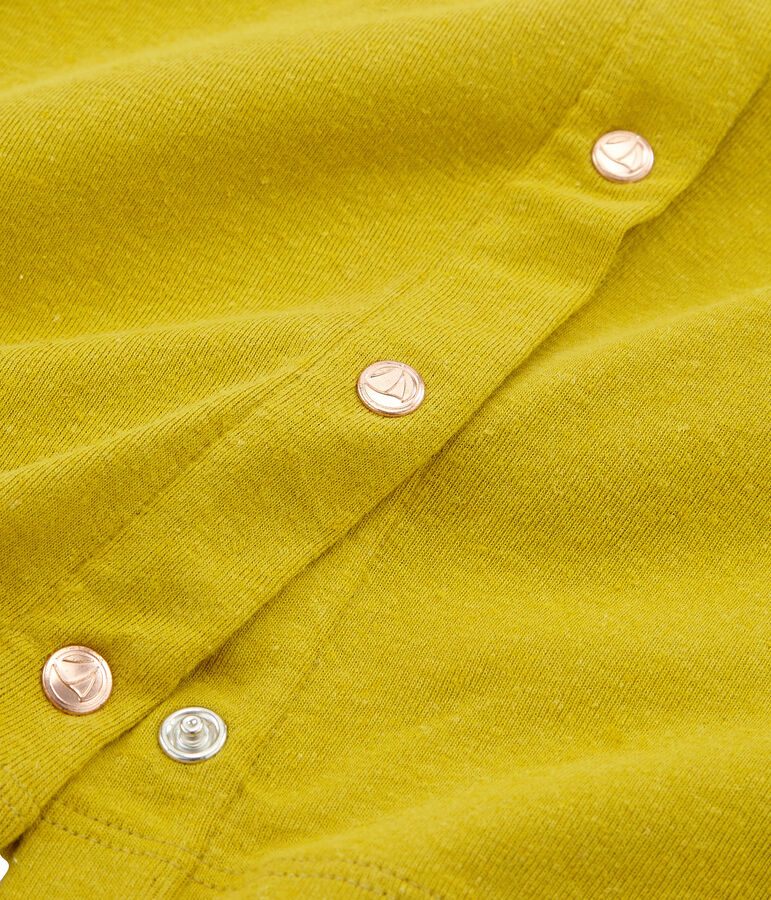 Kinder-Cardigan M&auml;dchen gr&uuml;n