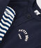 Baby-Geschenkset: T-Shirt und Hose blau SMOKING/weiss MARSHMALLOW