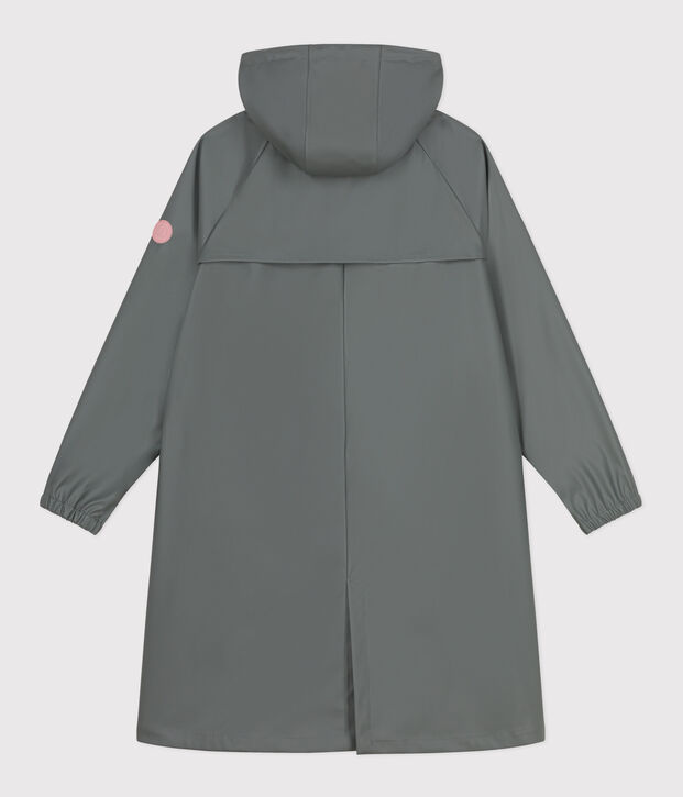 Lange Damen-Regenjacke zweifarbig THUYA