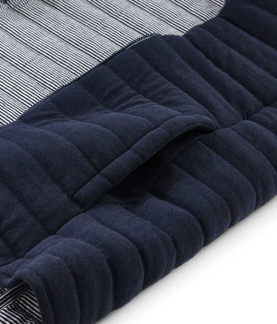 Ärmellose Daunenjacke aus Doppeljersey für Damen blau SMOKING