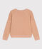 Sweatshirt aus Baumwolle für Damen beige VINTAGE