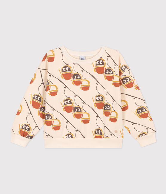 Sweatshirt mit Printmotiv aus Molton AVALANCHE/ BONGRIS