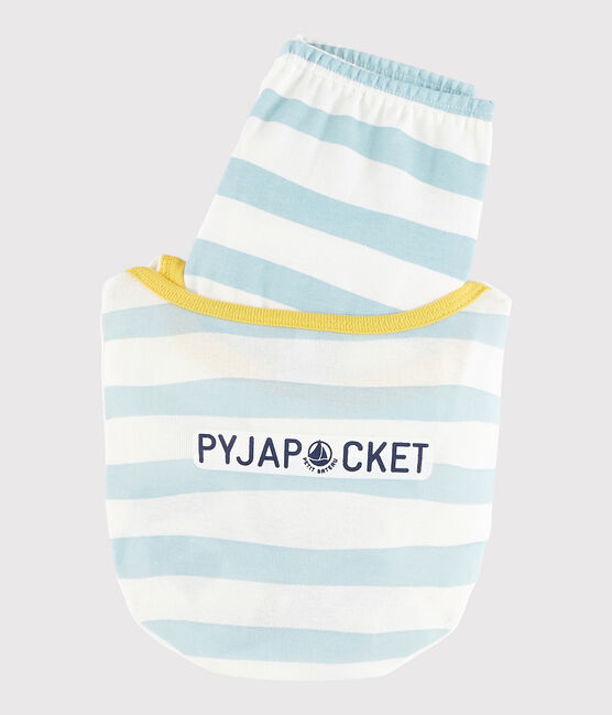 Set aus 2 Rippstrick-Pyjamas für kleine Jungen variante 1
