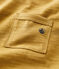 Einfarbiges kurzärmeliges T-Shirt aus Jersey gelb ISTRE