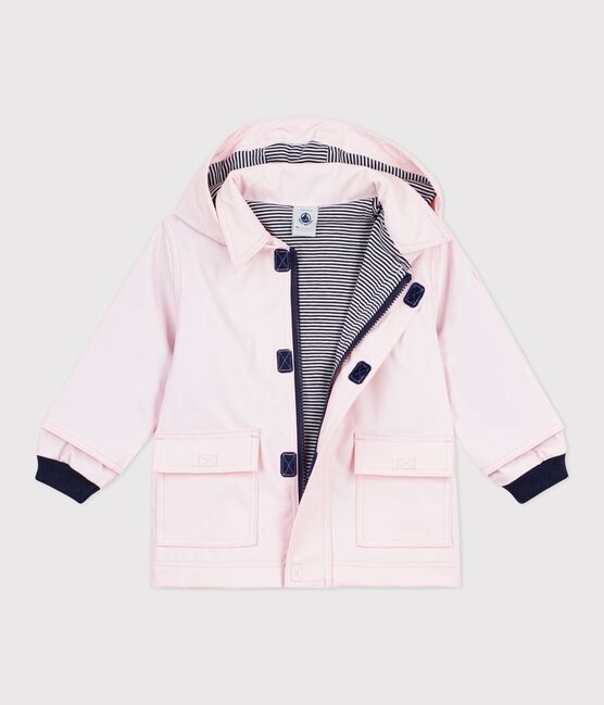 Ikonische Baby-Regenjacke rosa BARELY