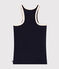 Damen-Tanktop aus Baumwoll-Frottee blau SMOKING
