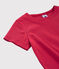 Klassisches Kinder-T-Shirt aus Baumwolle für Mädchen/Jungen rosa CRANBERRY