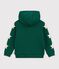 Kinder-Kapuzensweatshirt aus einfarbiger Baumwolle TREE