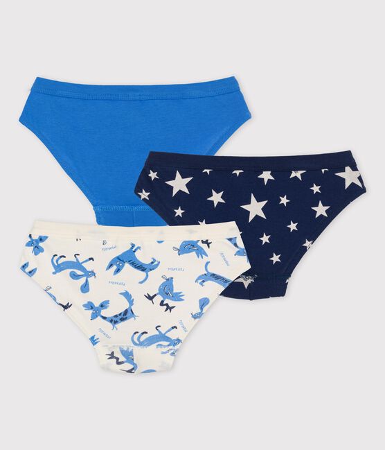 3er-Set Slips aus Baumwolle mit Tiermotiv für Jungen variante 1