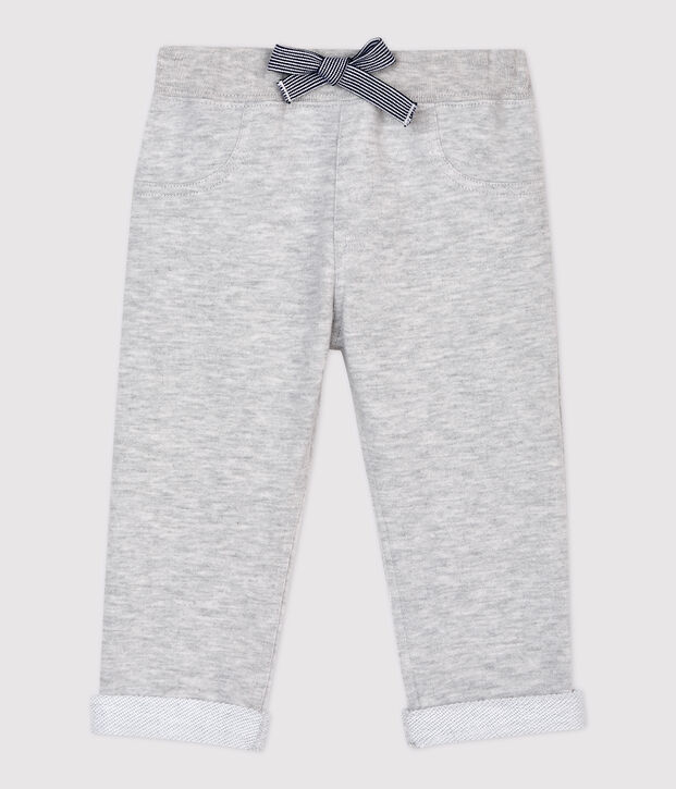 Baby-Hose aus Molton. BELUGA CHINE