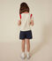 T-Shirt aus Jersey Kinder/Mädchen naturfarben AVALANCHE