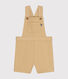 Kurze Baby-Latzhose aus Serge