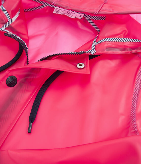 Regenjacke für Damen rosa GEISHA