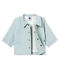 Gestreifte baby-jacke jungen blau FONTAINE/weiss MARSHMALLOW