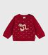 Baby-Pullover aus Woll- und Baumwollstrick