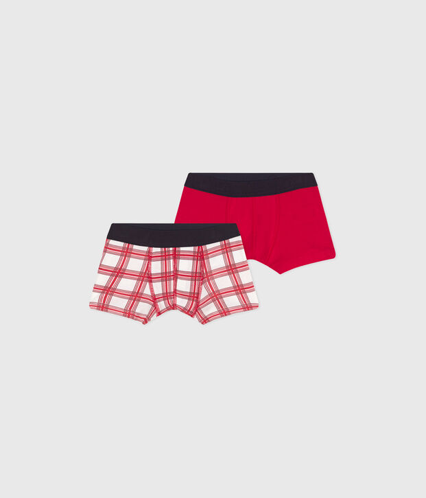 Lot de 2 boxers en coton vielfarbig