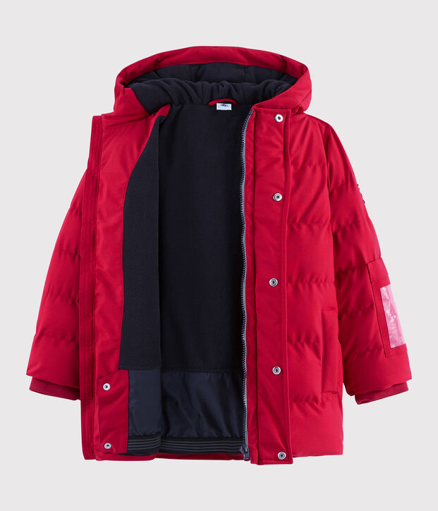 Ski-Jacke f&uuml;r Jungen und M&auml;dchen rot