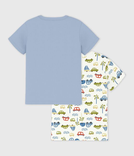 Set kurzärmelige Kinder-T-Shirts aus Baumwolle mit Automotiv variante 1