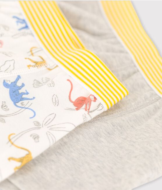 2er-Set Boxershorts aus Bio-Baumwolle mit Affenmotiv für Jungen variante 1