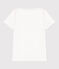 Kultiges Damen-T-Shirt mit Admiralskragen aus Baumwolle  weiss ECUME