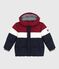 Kinder-Winterjacke im Colorblock blau SMOKING/weiss MULTICO