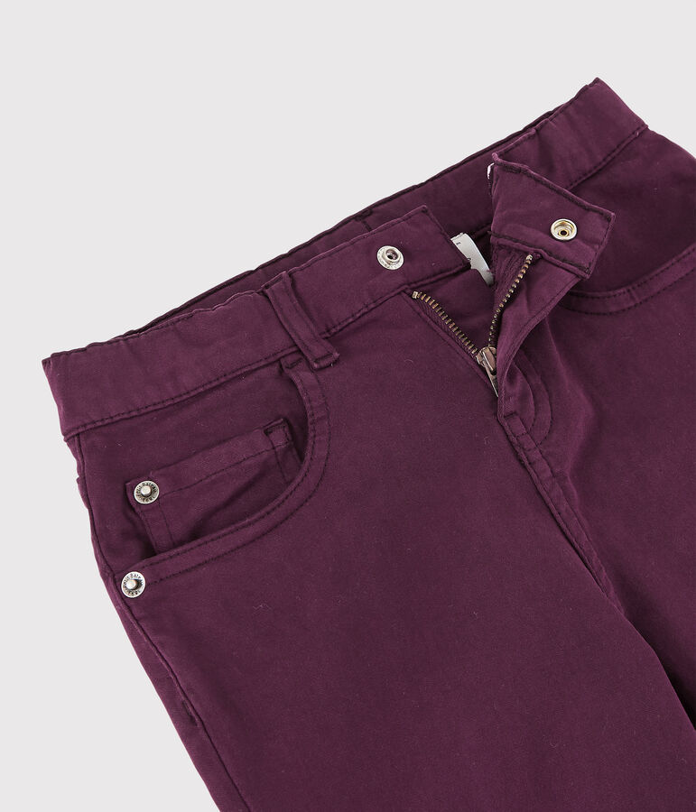 Kinderhose f&uuml;r M&auml;dchen violett