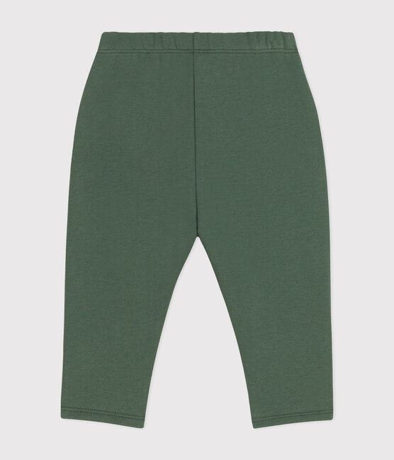 Baby-Hose aus Molton grün CROCO
