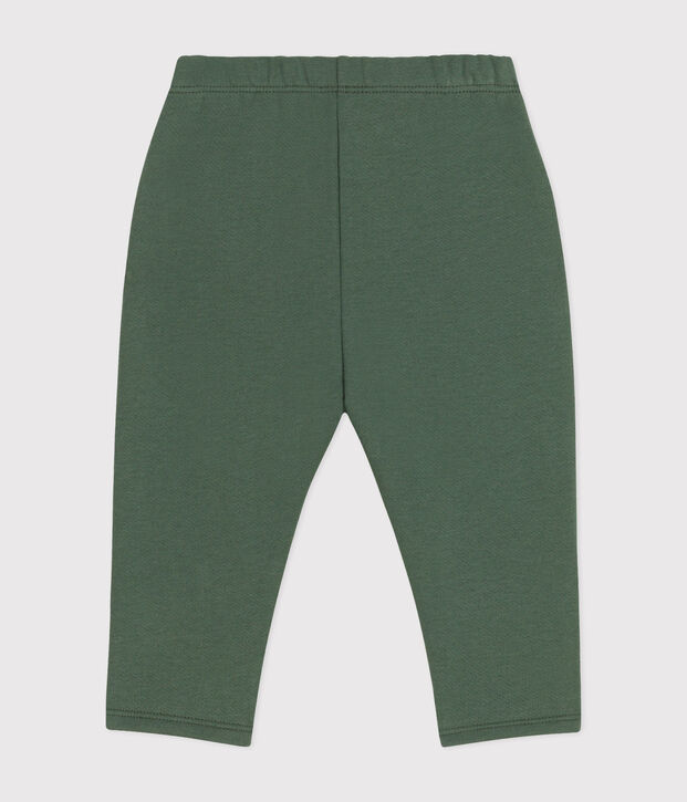 Baby-Hose aus Molton gr&uuml;n