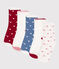 5er-Set Kinder-Socken aus Baumwolle mit Herzmotiv variante 1