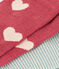 2er-Set Kindersocken aus Baumwolljersey mit Herzen variante 2