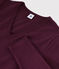 Damen-T-Shirt mit V-Ausschnitt rot ALIVE