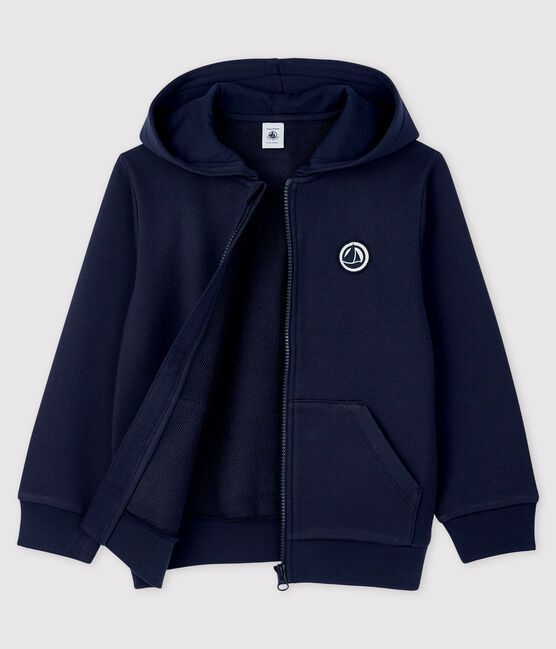 Kinder-Kapuzen-Sweatshirt für Mädchen / Jungen blau SMOKING