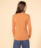 T-Shirt L’ICONIQUE aus Baumwolle mit rundem Ausschnitt für Damen rosa SIENNA