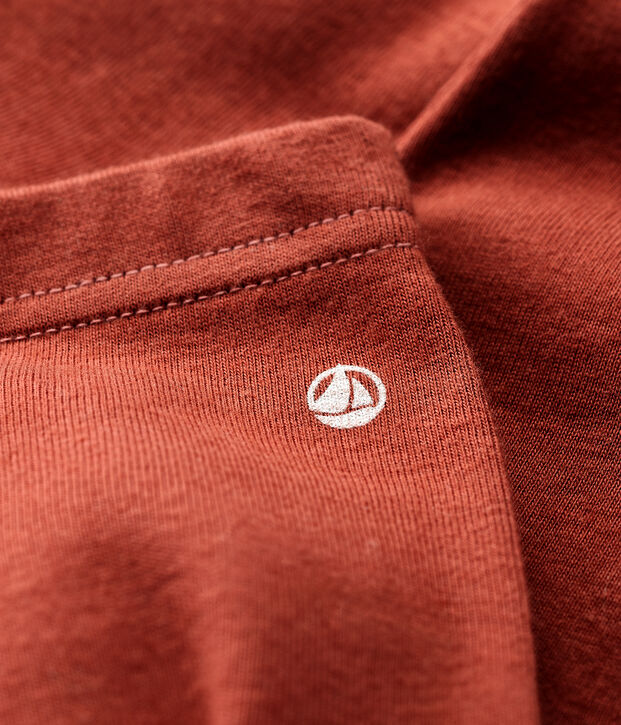 Baby-Leggings aus Baumwolle orange