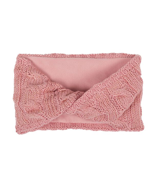 Kinderschlauchschal f&uuml;r M&auml;dchen rosa/gelb