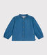 Langärmelige Bluse aus Denim für Mädchen
