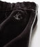 Babyhose aus Samtstrick für Jungen schwarz NOIR