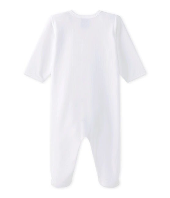 Baby-Strampler weiss ECUME