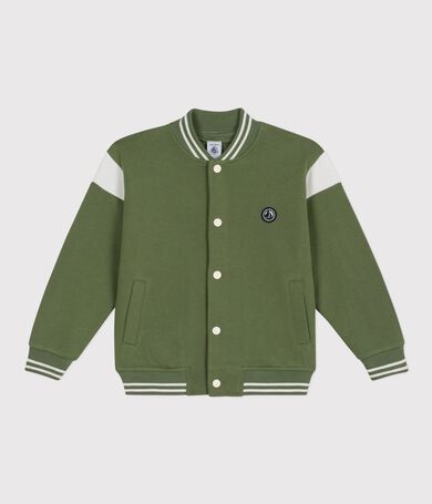 Kinder College-Jacke aus Baumwolle