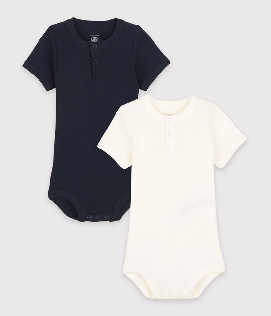 2er-Set kurzärmelige Baby-Bodys variante 1