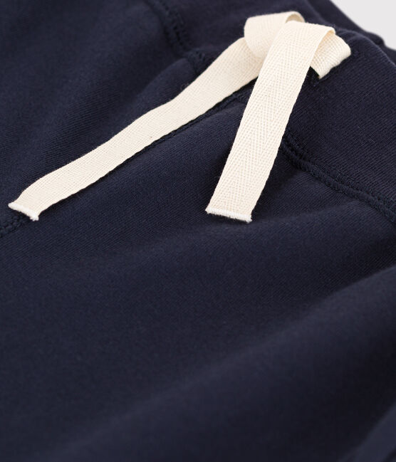 Kinder-Bermudashorts aus Baumwolle für Jungen blau SMOKING