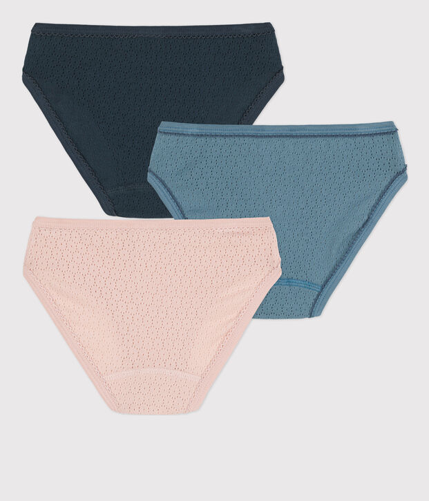Set mit zwei Slips aus Baumwolle vielfarbig