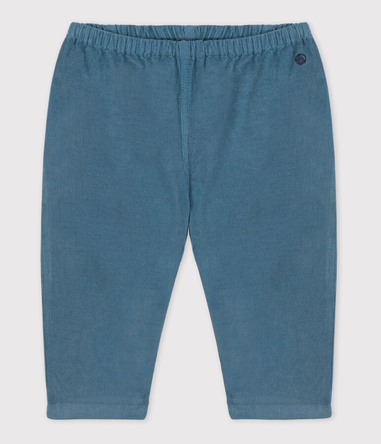 Babyhose aus Feincord blau