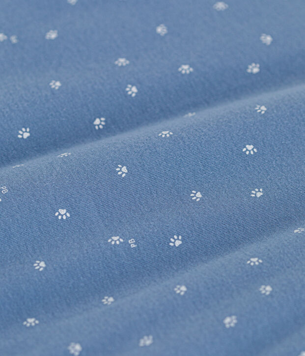Babyschlafsack aus Baumwolle TOG 2 blau/weiss